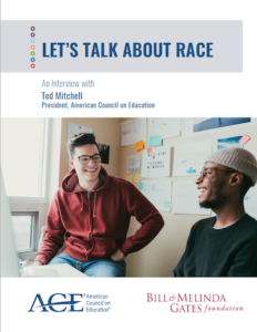 Lets-talk-about-race-ted-mitchell-cover - Higher Education Today